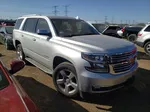 2015 Chevrolet Tahoe K1500 Ltz Silver vin: 1GNSKCKC0FR600086