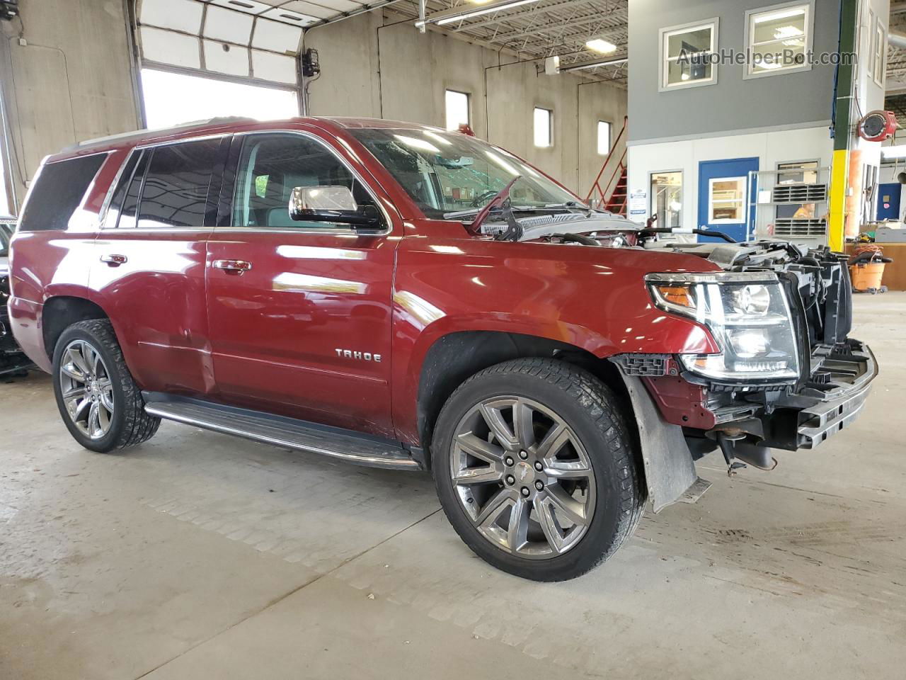 2016 Chevrolet Tahoe K1500 Ltz Red vin: 1GNSKCKC0GR301912