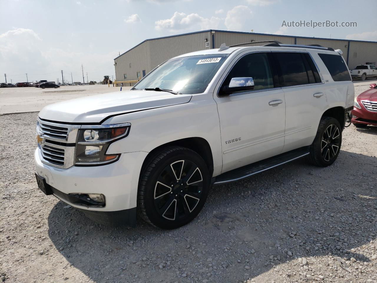 2016 Chevrolet Tahoe K1500 Ltz Белый vin: 1GNSKCKC0GR307824