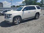 2015 Chevrolet Tahoe K1500 Ltz White vin: 1GNSKCKC1FR108151