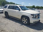 2015 Chevrolet Tahoe K1500 Ltz White vin: 1GNSKCKC1FR108151