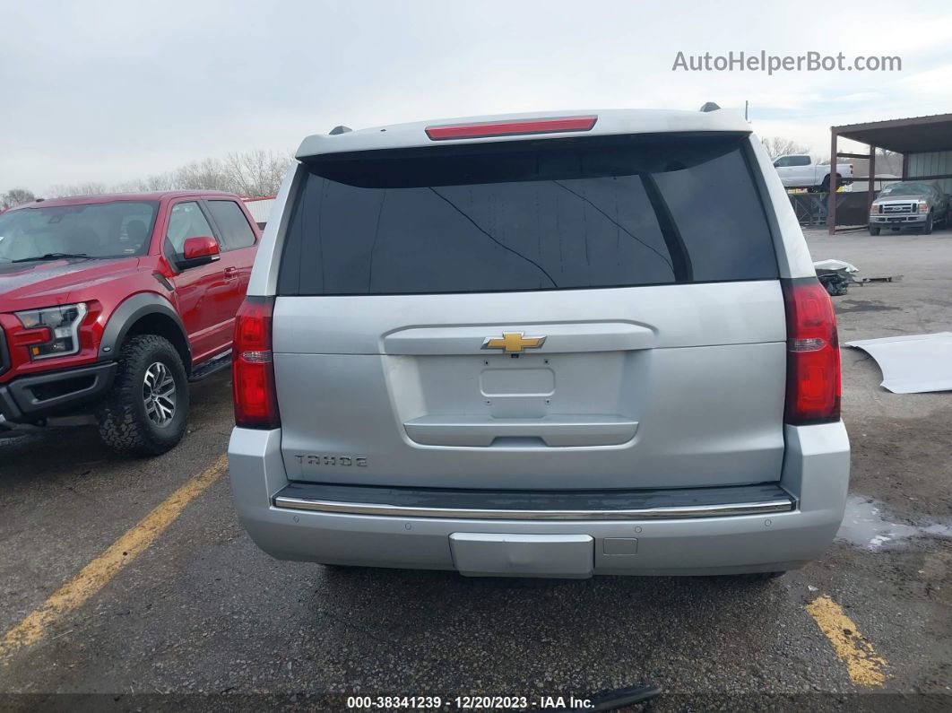 2015 Chevrolet Tahoe Ltz Silver vin: 1GNSKCKC1FR127122