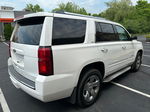 2015 Chevrolet Tahoe K1500 Ltz White vin: 1GNSKCKC1FR167166