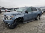 2015 Chevrolet Tahoe K1500 Ltz Blue vin: 1GNSKCKC1FR636448