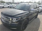 2015 Chevrolet Tahoe K1500 Ltz Black vin: 1GNSKCKC1FR748344