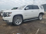 2016 Chevrolet Tahoe K1500 Ltz White vin: 1GNSKCKC1GR153477