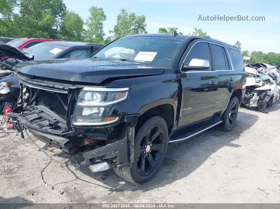 2015 Chevrolet Tahoe Ltz Черный vin: 1GNSKCKC2FR161814