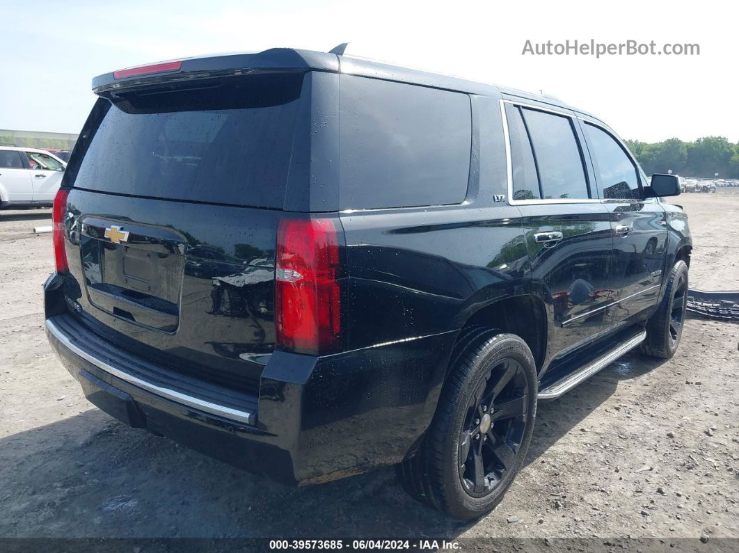 2015 Chevrolet Tahoe Ltz Black vin: 1GNSKCKC2FR161814