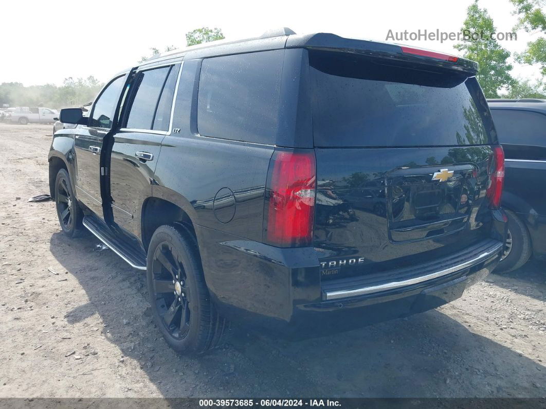 2015 Chevrolet Tahoe Ltz Black vin: 1GNSKCKC2FR161814