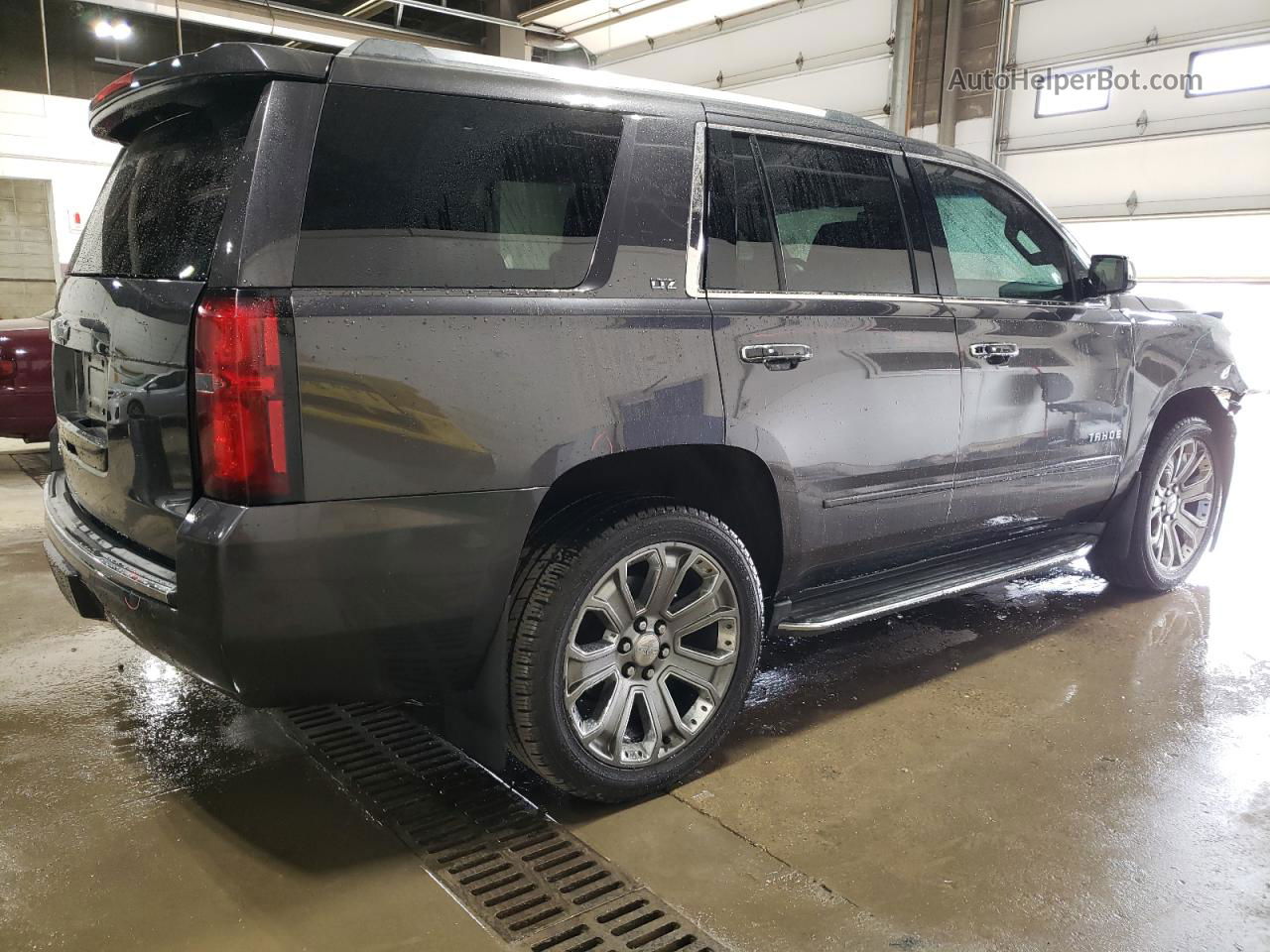 2015 Chevrolet Tahoe K1500 Ltz Gray vin: 1GNSKCKC2FR220411