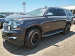 2015 Chevrolet Tahoe K1500 Ltz Charcoal vin: 1GNSKCKC2FR572517