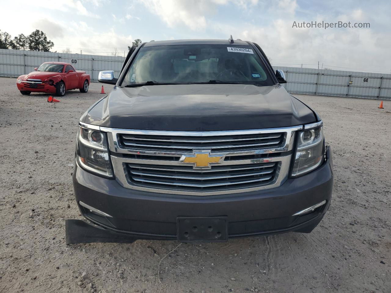 2015 Chevrolet Tahoe K1500 Ltz Charcoal vin: 1GNSKCKC2FR726532