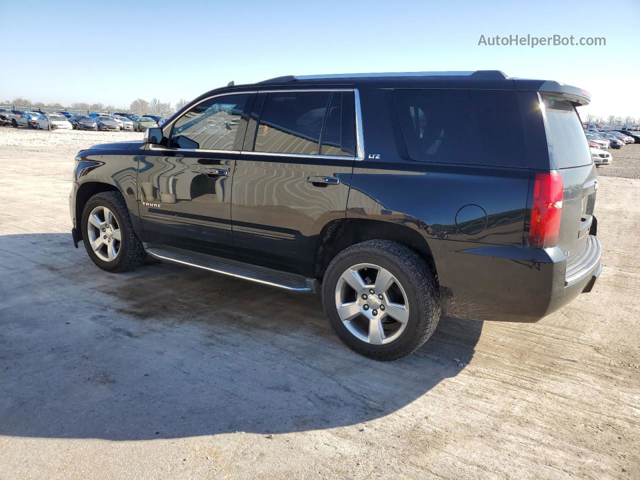 2016 Chevrolet Tahoe K1500 Ltz Black vin: 1GNSKCKC2GR124571