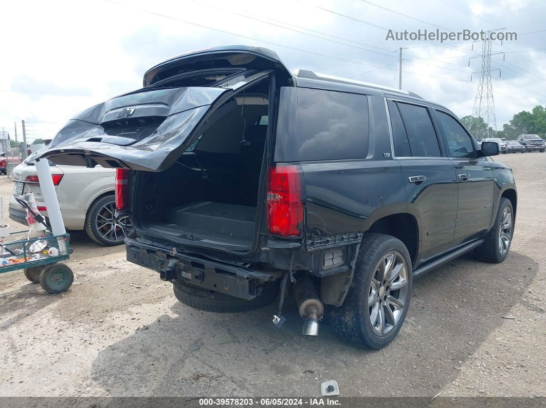 2015 Chevrolet Tahoe Ltz Black vin: 1GNSKCKC3FR250095