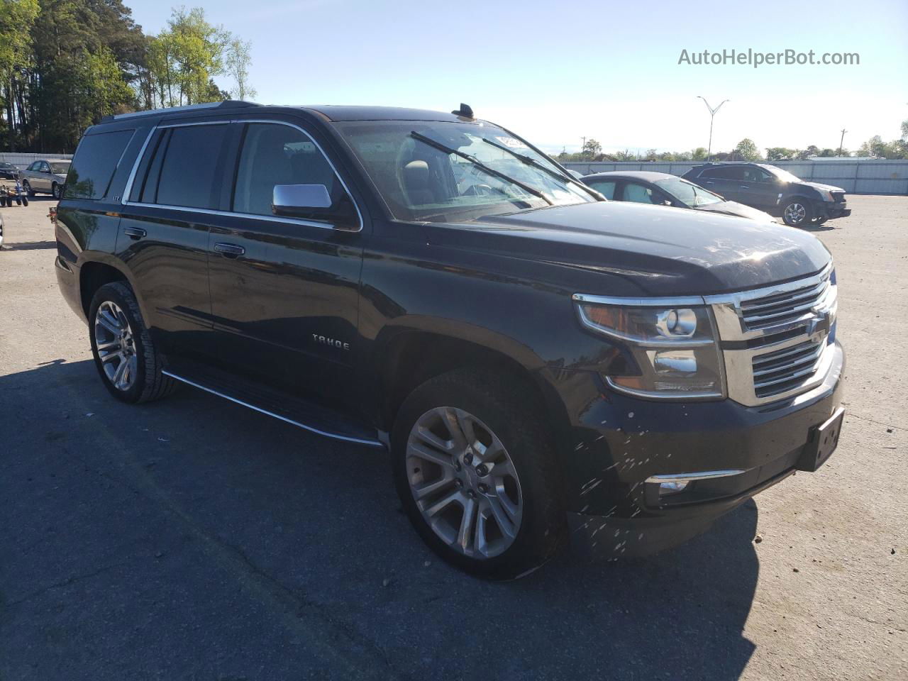 2016 Chevrolet Tahoe K1500 Ltz Черный vin: 1GNSKCKC3GR102630