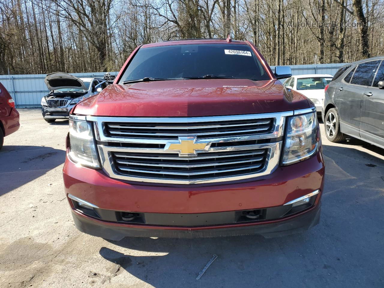 2016 Chevrolet Tahoe K1500 Ltz Maroon vin: 1GNSKCKC4GR162254