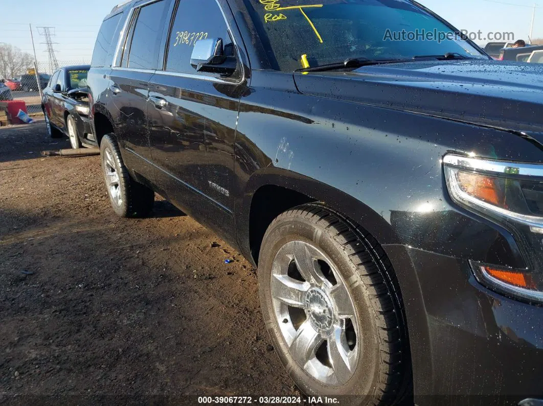 2015 Chevrolet Tahoe Ltz Black vin: 1GNSKCKC5FR209452