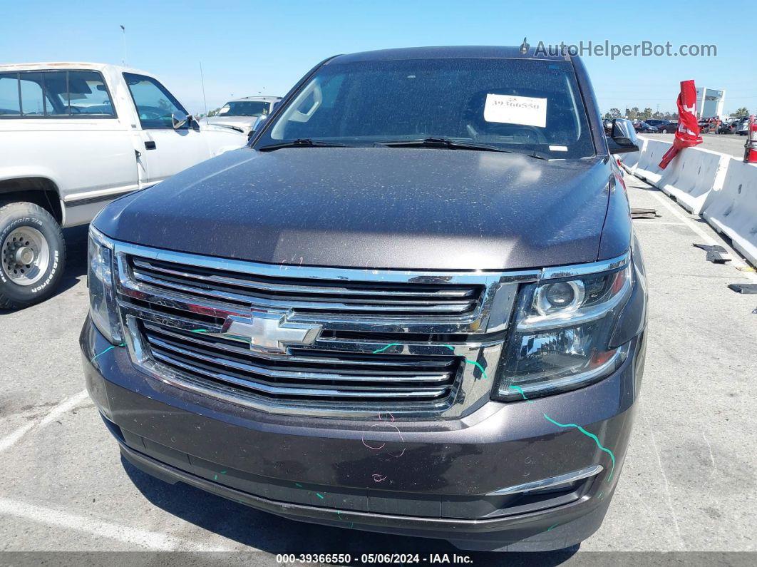 2015 Chevrolet Tahoe Ltz Gray vin: 1GNSKCKC5FR309728