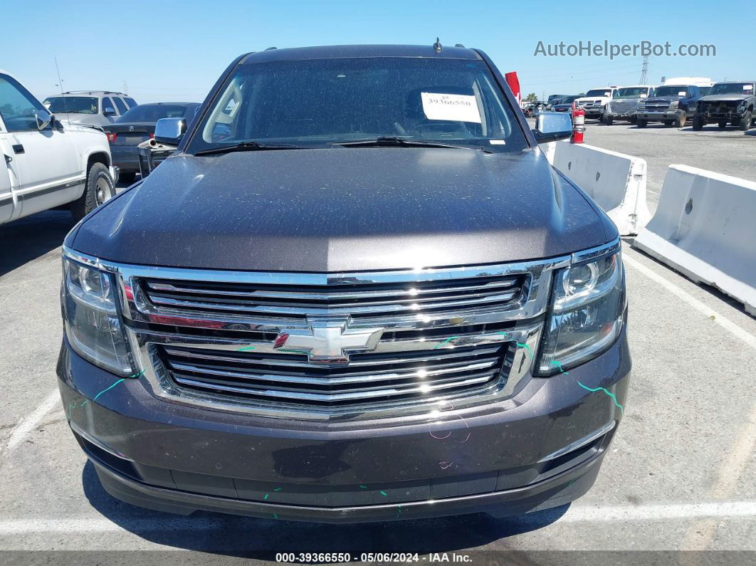 2015 Chevrolet Tahoe Ltz Gray vin: 1GNSKCKC5FR309728