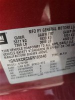 2016 Chevrolet Tahoe K1500 Ltz Red vin: 1GNSKCKC5GR183548
