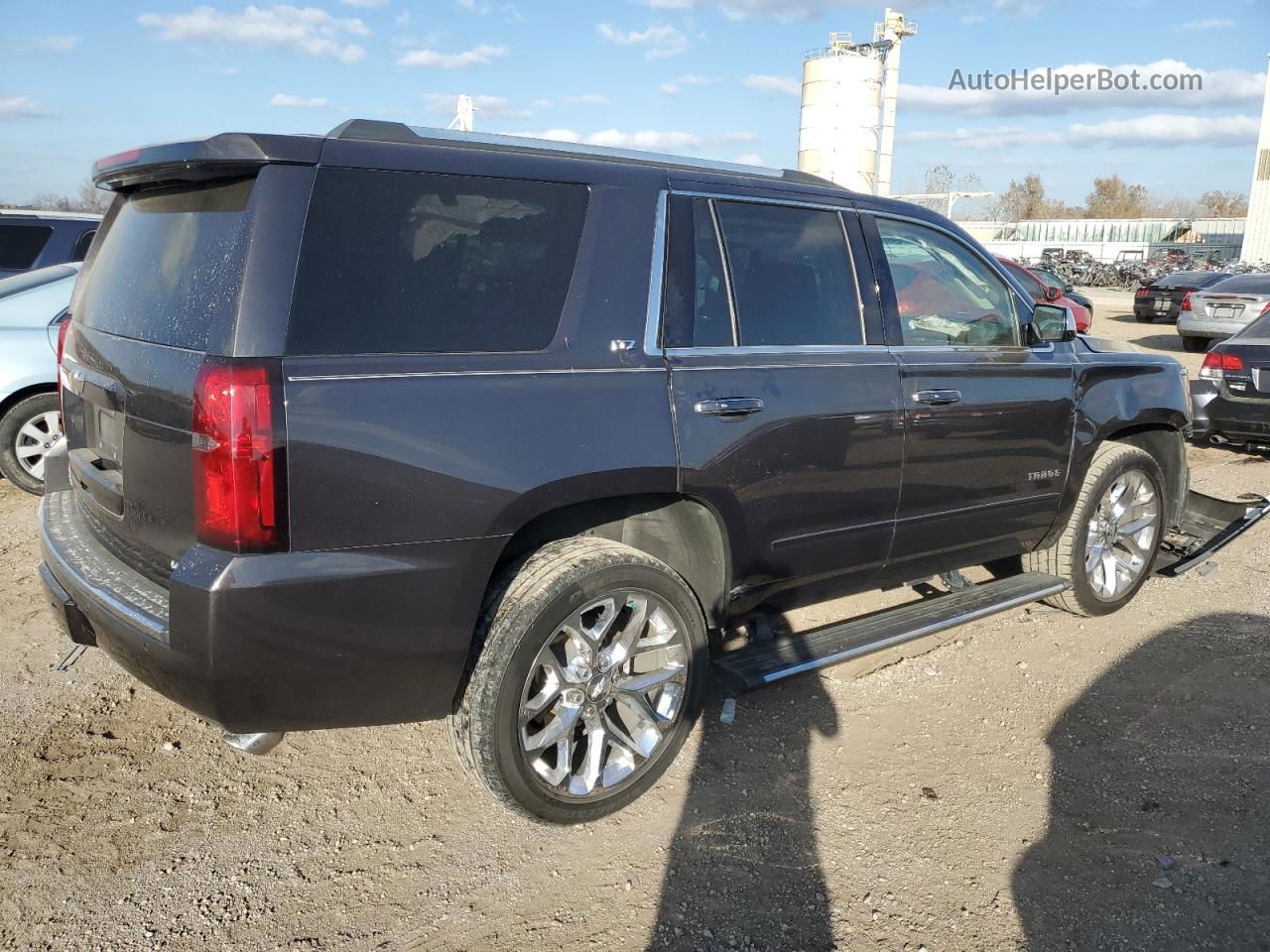 2016 Chevrolet Tahoe K1500 Ltz Black vin: 1GNSKCKC5GR272097