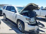 2015 Chevrolet Tahoe Ltz White vin: 1GNSKCKC6FR108582