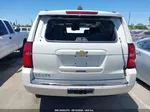 2015 Chevrolet Tahoe Ltz White vin: 1GNSKCKC6FR108582