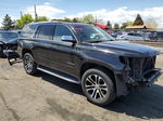 2015 Chevrolet Tahoe K1500 Ltz Black vin: 1GNSKCKC6FR576876