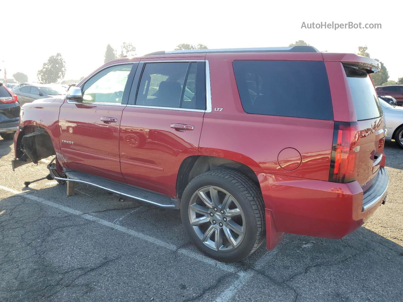 2015 Chevrolet Tahoe K1500 Ltz Red vin: 1GNSKCKC6FR609424