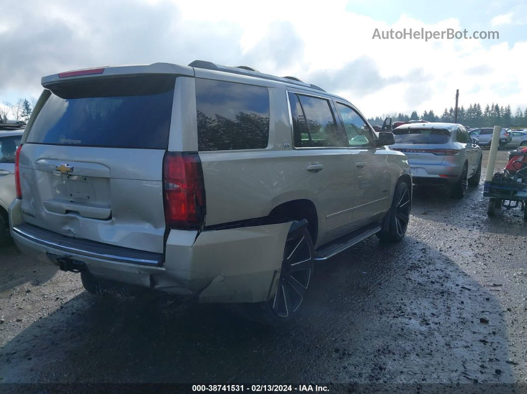 2015 Chevrolet Tahoe Ltz Tan vin: 1GNSKCKC7FR292978