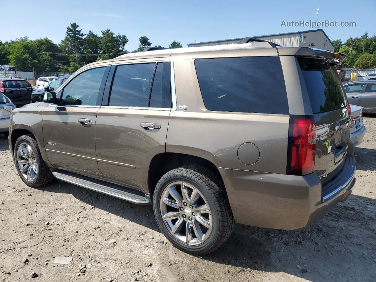 2015 Chevrolet Tahoe K1500 Ltz Коричневый vin: 1GNSKCKC7FR582394