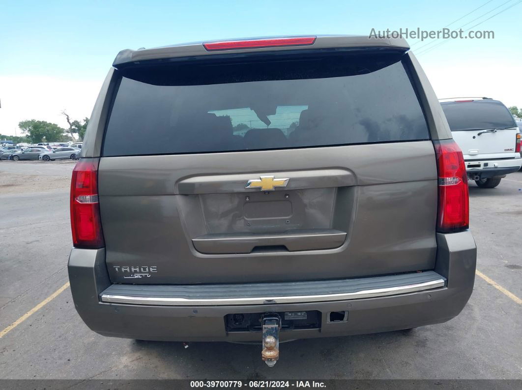 2015 Chevrolet Tahoe Ltz Brown vin: 1GNSKCKC7FR685752