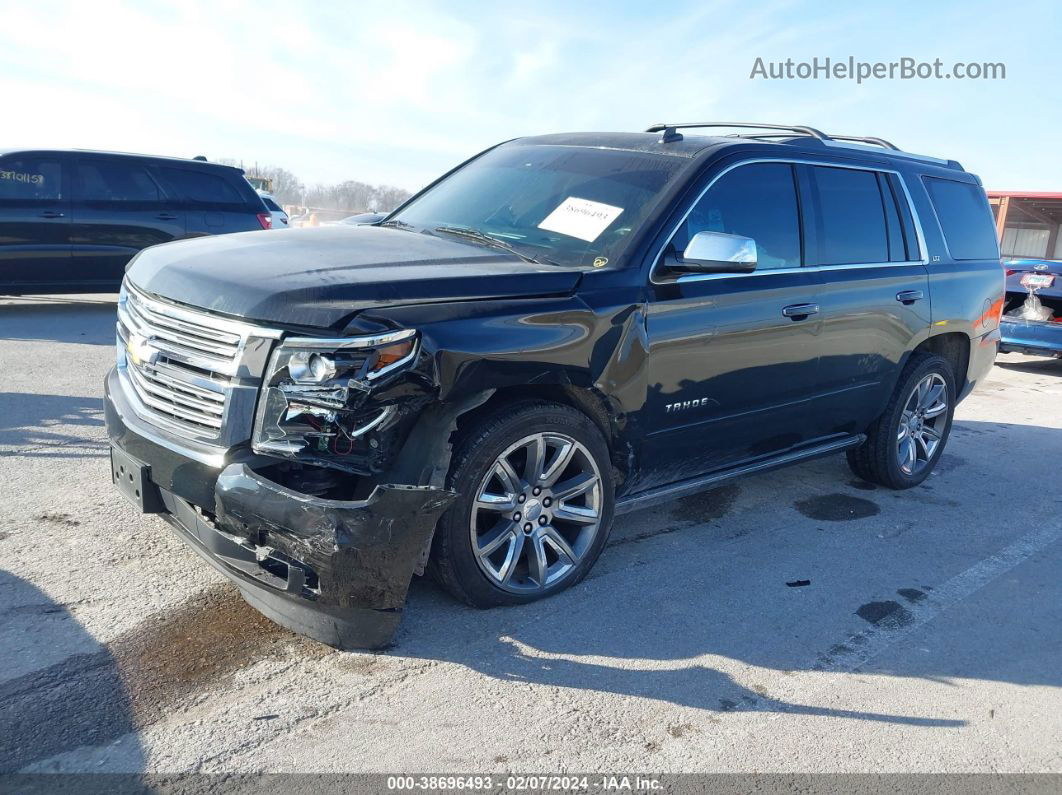 2015 Chevrolet Tahoe Ltz Черный vin: 1GNSKCKCXFR133016