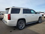 2015 Chevrolet Tahoe K1500 Ltz White vin: 1GNSKCKCXFR222133