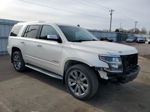 2015 Chevrolet Tahoe K1500 Ltz White vin: 1GNSKCKCXFR222133