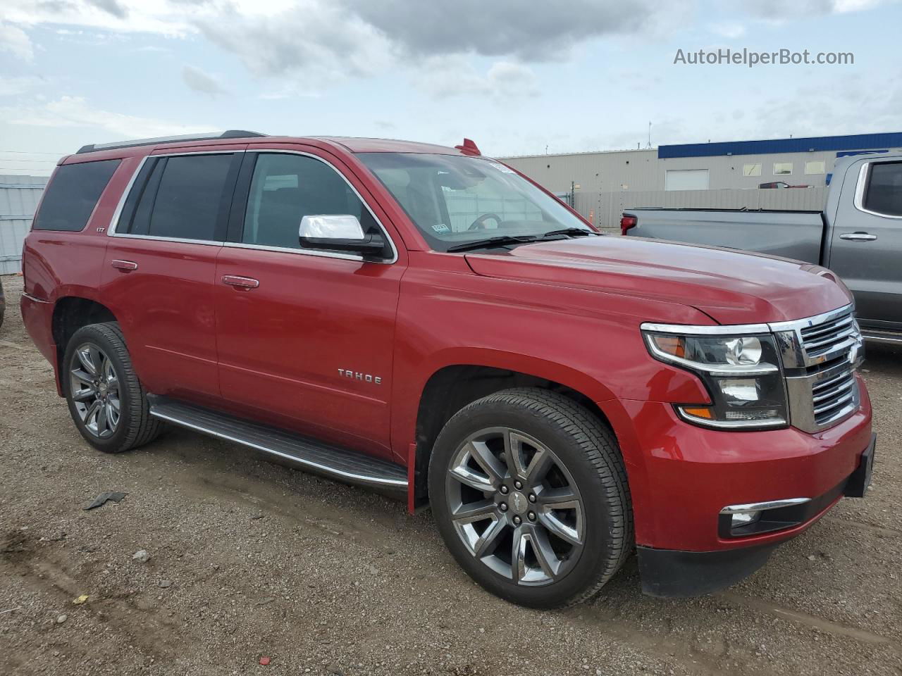 2015 Chevrolet Tahoe K1500 Ltz Red vin: 1GNSKCKCXFR641664