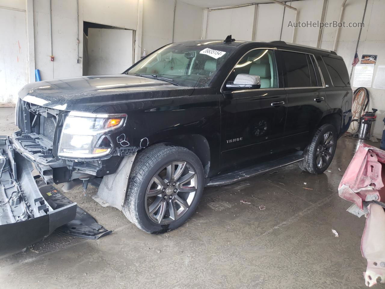 2016 Chevrolet Tahoe K1500 Ltz Black vin: 1GNSKCKCXGR304980