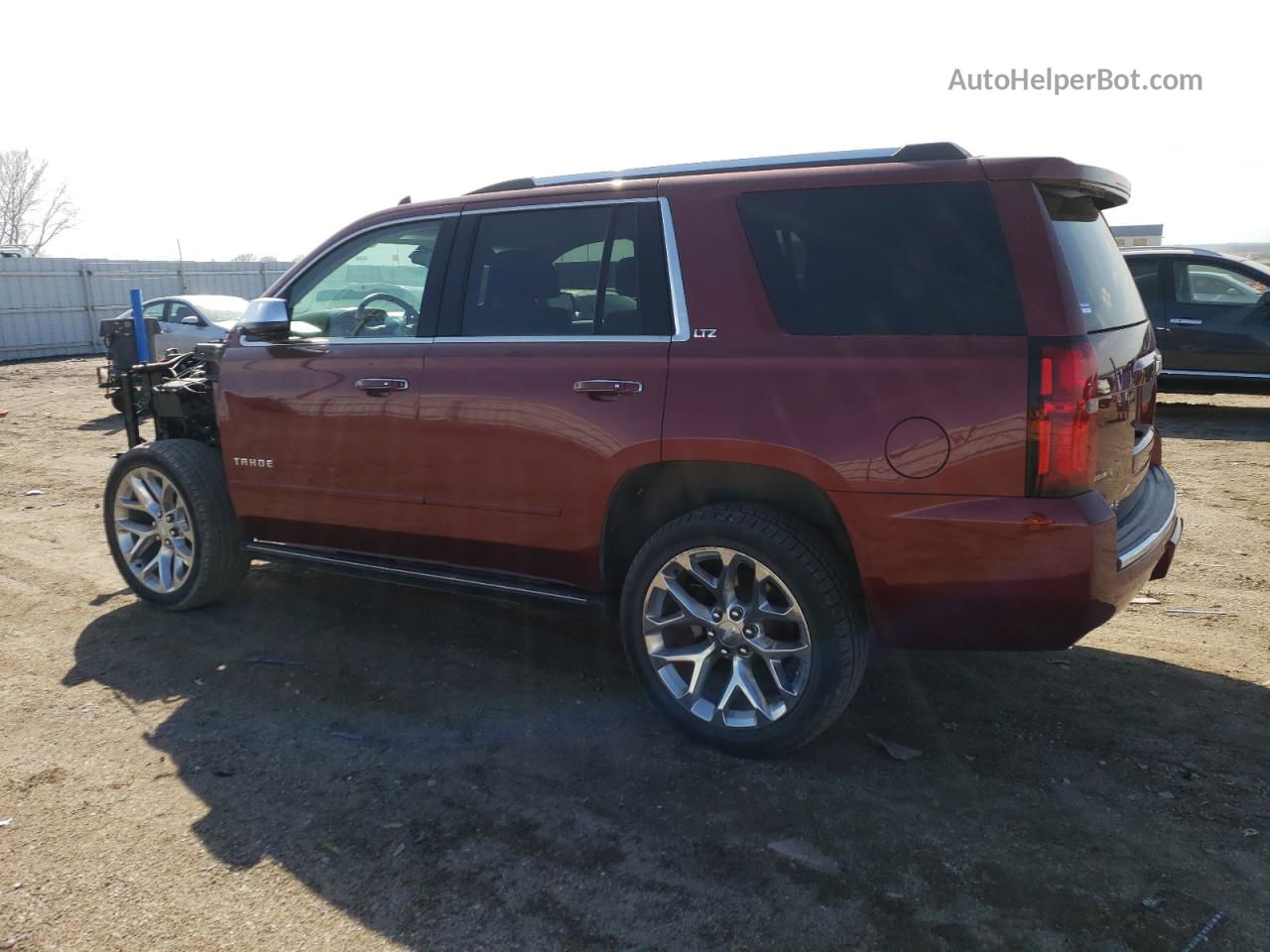 2016 Chevrolet Tahoe K1500 Ltz Темно-бордовый vin: 1GNSKCKCXGR308687