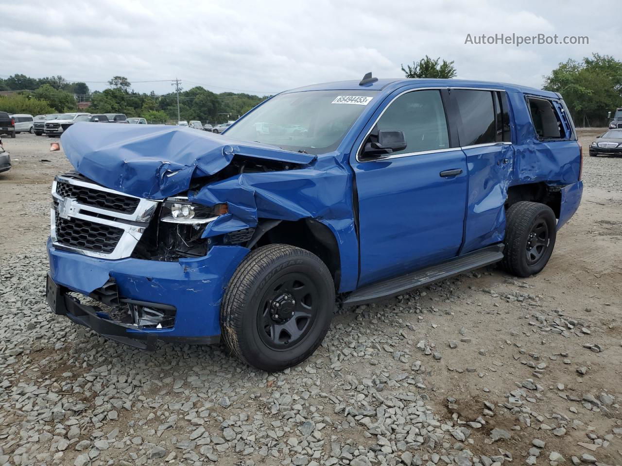 2016 Chevrolet Tahoe Police Blue vin: 1GNSKDEC0GR356846