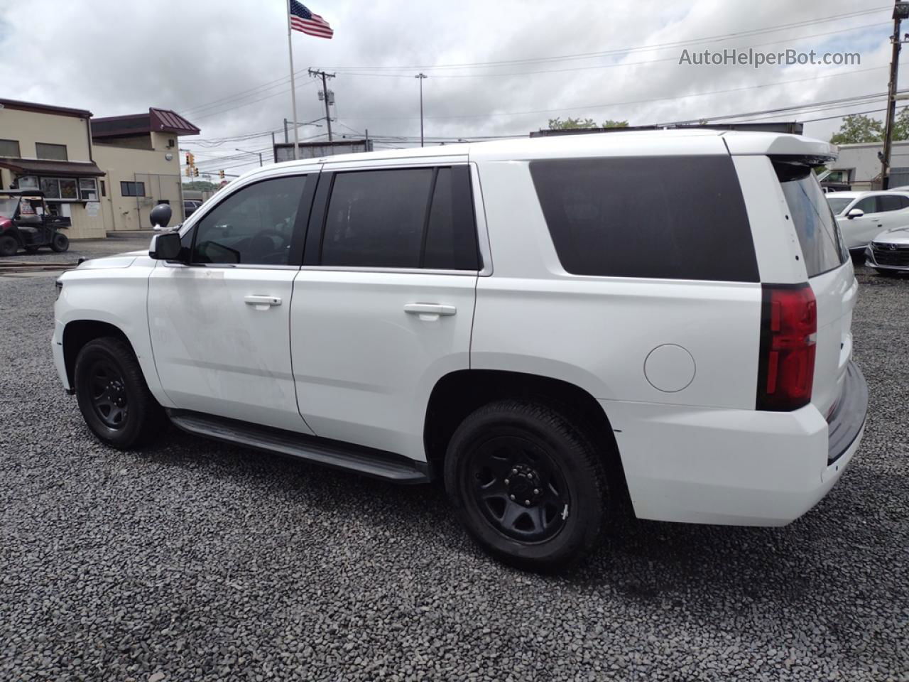 2016 Chevrolet Tahoe Police White vin: 1GNSKDEC5GR407287