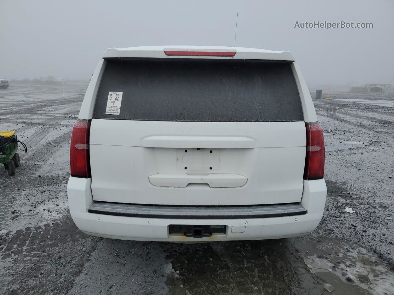 2016 Chevrolet Tahoe Special White vin: 1GNSKFEC0GR323180