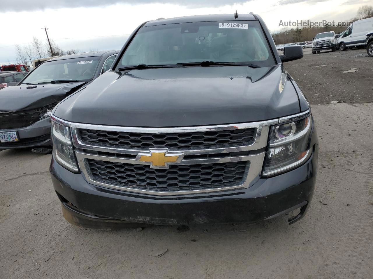 2015 Chevrolet Suburban K1500 Lt Black vin: 1GNSKJKC0FR204387