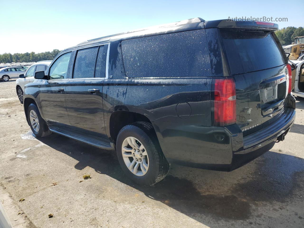 2015 Chevrolet Suburban K1500 Lt Black vin: 1GNSKJKC1FR200137