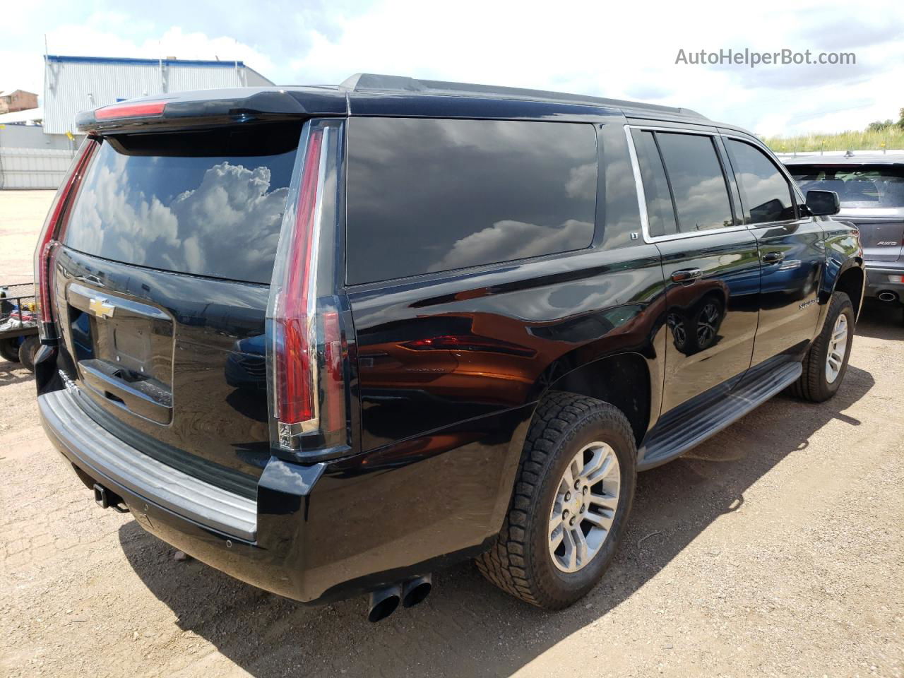 2015 Chevrolet Suburban K1500 Lt Black vin: 1GNSKJKC2FR279298