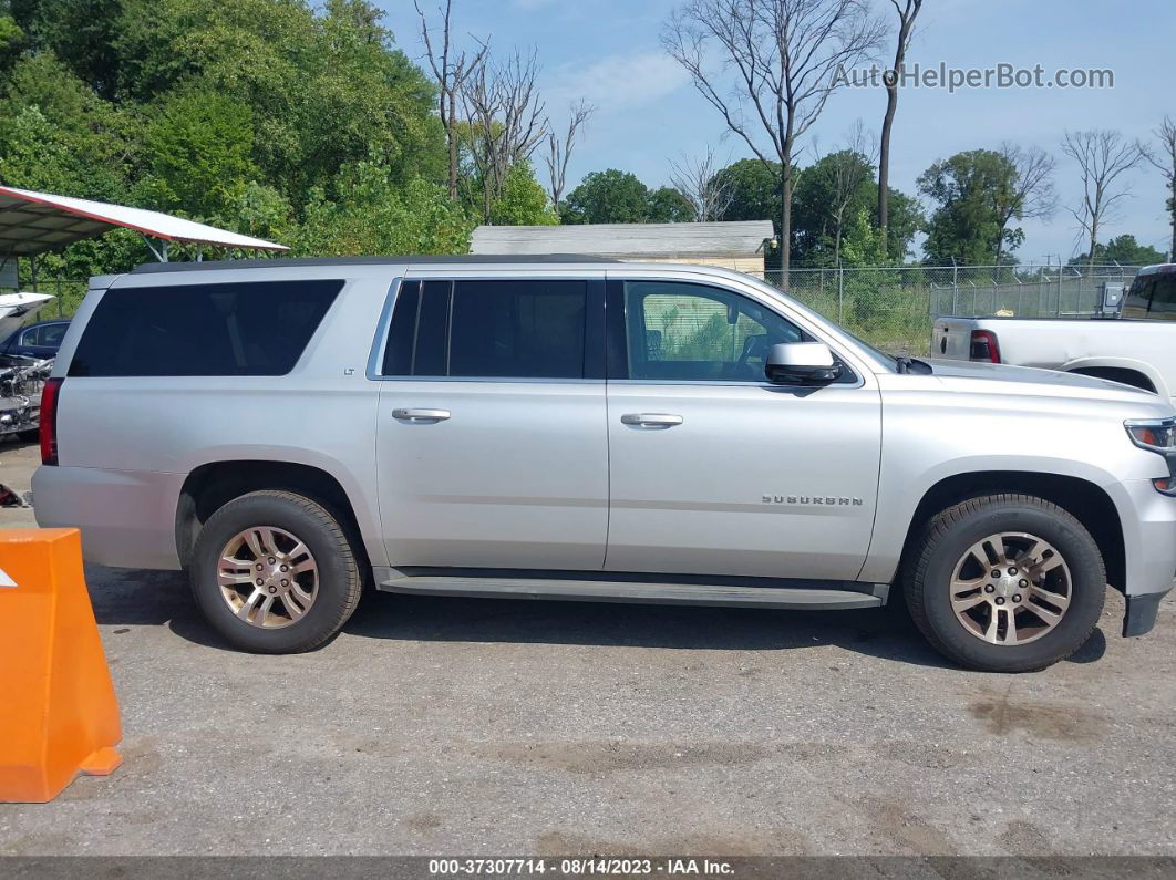 2015 Chevrolet Suburban Lt Silver vin: 1GNSKJKC7FR158654