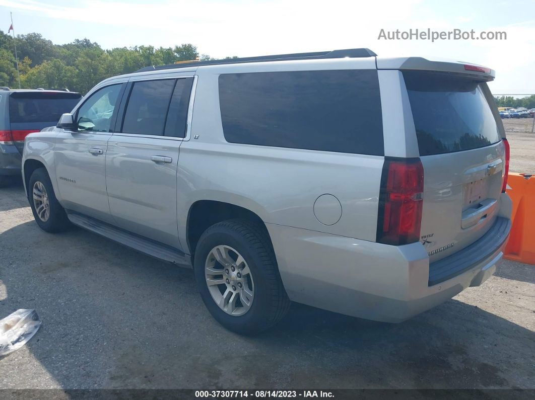 2015 Chevrolet Suburban Lt Silver vin: 1GNSKJKC7FR158654