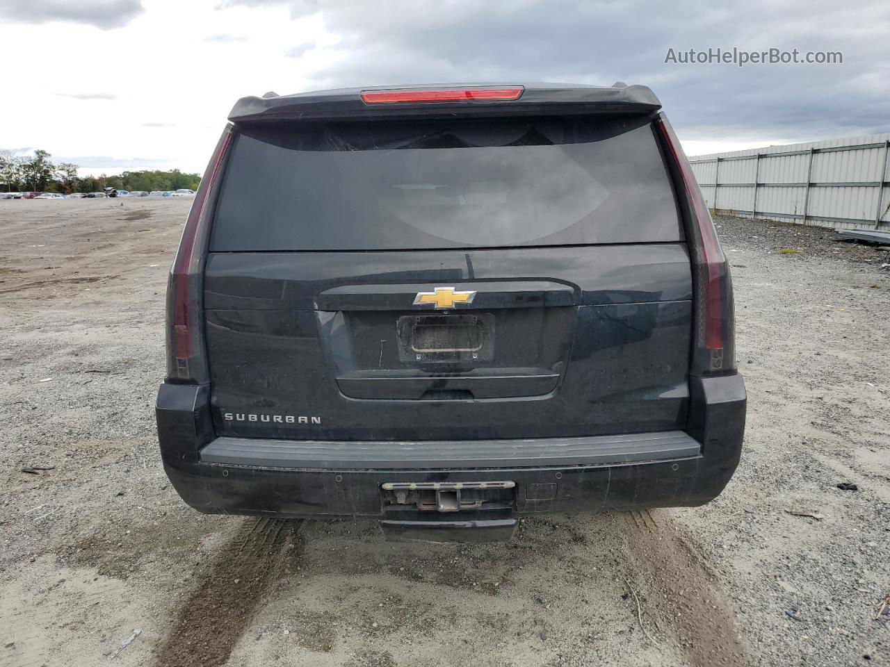 2015 Chevrolet Suburban K1500 Lt Black vin: 1GNSKJKC8FR166343