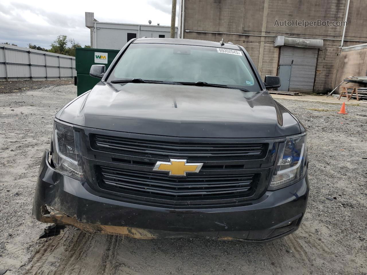 2015 Chevrolet Suburban K1500 Lt Black vin: 1GNSKJKC8FR166343