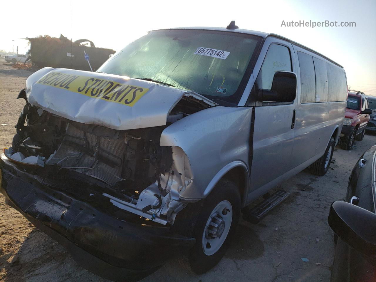 2017 Chevrolet Express G3500 Ls White vin: 1GNZGNHG0H1236128