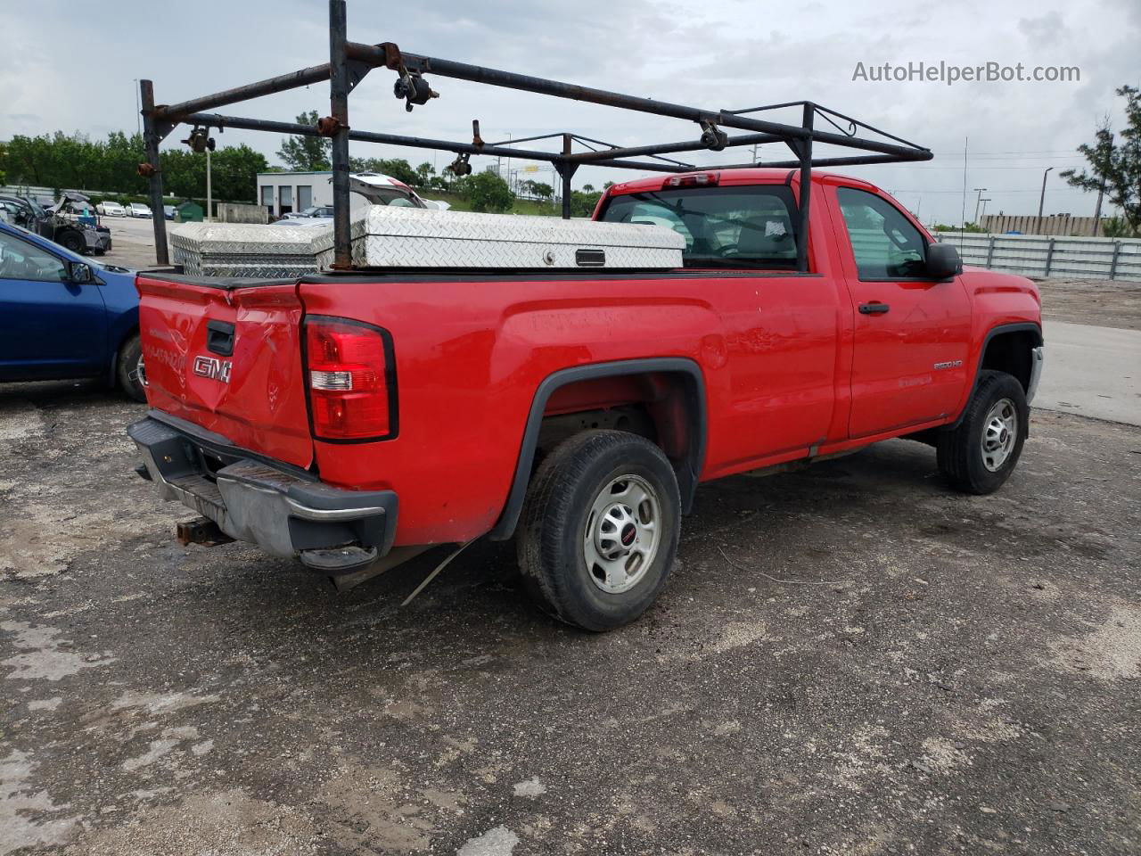 2016 Gmc Sierra C2500 Heavy Duty Red vin: 1GT01REG2GZ165643